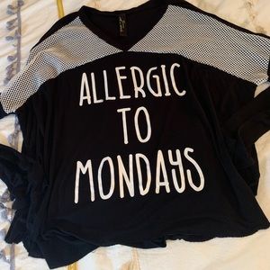 “Allergic to Monday’s” Top